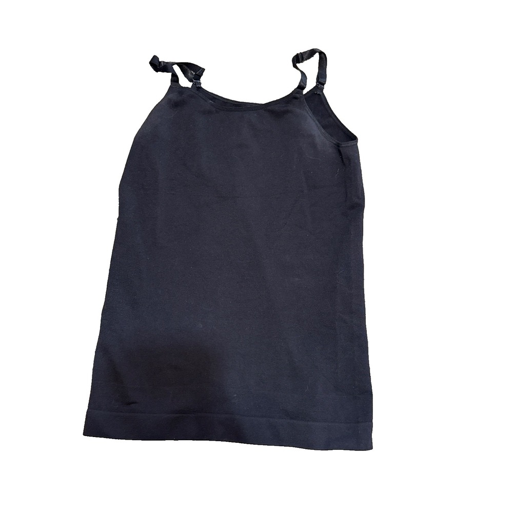 Shapermint Essentials Cami All Day Every Day Scoop Neck Black Size XL